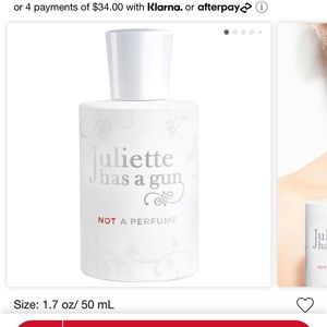 Juliette has a gun not a perfume